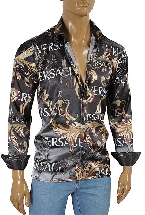 versace dress shirts|versace formal shirts.